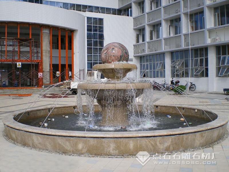 雙層跌水噴泉 石雕噴泉價格